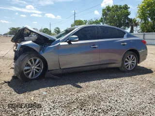 2015 Infiniti Q50 Premium with VIN JN1BV7AP7FM340541, listed as a Copart auction lot 48476095 with 0 mi miles and Clean Title. Bid and sale history available at carsss.com. Image 1.