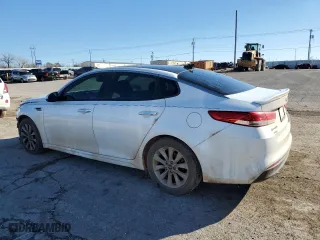 2016 Kia Optima EX with VIN 5XXGU4L33GG091144, listed as a Copart auction lot 43603885 with 132,522 mi miles and Salvage Title. Bid and sale history available at carsss.com. Image 2.