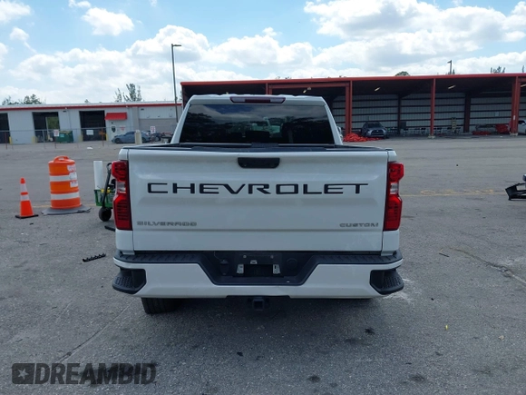 2022 Chevrolet Silverado 1500 Custom with VIN 3GCPABEK0NG596246, listed as a IAAI auction lot 41798415 with 47,421 mi miles and . Bid and sale history available at DreamBid. Image 16.