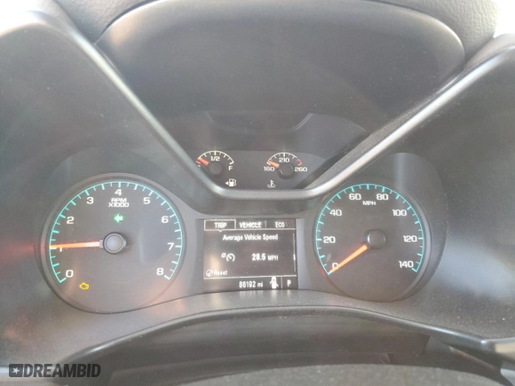 2019 Chevrolet Colorado 4WD Work Truck with VIN 1GCHTBEN0K1220195, listed as a Copart auction lot 89129085 with 86,192 mi miles and Salvage Title. Bid and sale history available at carsss.com. Image 9.