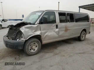 2008 Chevrolet Express Passenger z VIN 1GAHG39KX81194703, wystawiony jako Copart lot #48727715 z przebiegiem 116 074 mil mil oraz Szkoda całkowita • Salvage title. Historia ofert i sprzedaży dostępna na DreamBid. Obrazek 1.