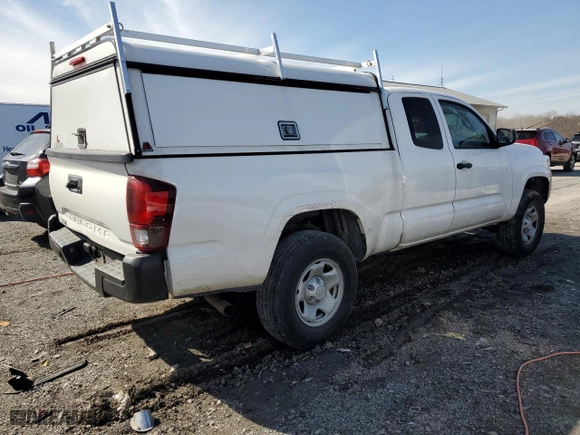 2022 Toyota Tacoma 2WD SR with VIN 3TYRX5GN6NT044336, listed as a Copart auction lot 48828865 with 53,384 mi miles and Salvage Title. Bid and sale history available at carsss.com. Image 3.