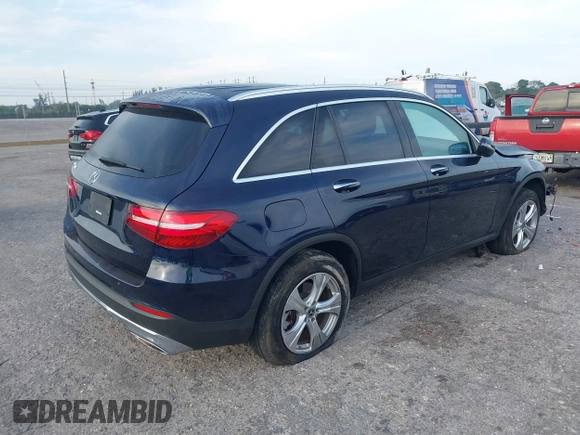 2018 Mercedes-Benz GLC with VIN WDC0G4JB4JV094465, listed as a IAAI auction lot 41869125 with 77,356 mi miles. Bid and sale history available at carsss.com. Image 4.