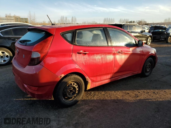 2013 Hyundai Accent GS with VIN KMHCT5AE9DU081750, listed as a Copart auction lot 47965835 with 249,590 mi miles and Clean Title. Bid and sale history available at carsss.com. Image 3.