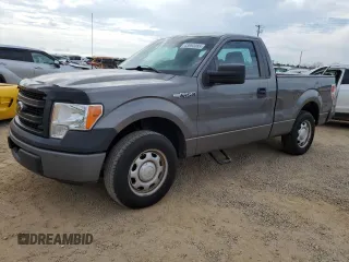 2013 Ford F-150 XL with VIN 1FTMF1CM8DFB50199, listed as a Copart auction lot 43690085 with 240,129 mi miles and Salvage Title. Bid and sale history available at carsss.com. Image 1.