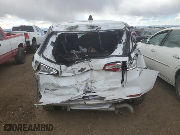 2021 Chevrolet Equinox LT with VIN 3GNAXUEV5MS126114, listed as a Copart auction lot 50019885 with 88,859 mi miles and Salvage Title. Bid and sale history available at DreamBid. Image 6.