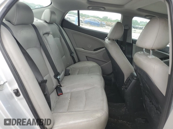 2013 Kia Optima EX z VIN 5XXGN4A78DG168475, wystawiony jako Copart lot #60784155 z przebiegiem Nie podano mil oraz Czysty tytuł • Clean title. Historia ofert i sprzedaży dostępna na DreamBid. Obrazek 10.