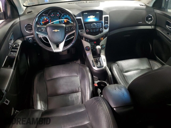 2012 Chevrolet Cruze 2LT with VIN 1G1PG5SC5C7121318, listed as a Copart auction lot 54125925 with 140,764 mi miles and Salvage Title. Bid and sale history available at DreamBid. Image 8.