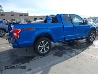2020 Ford F-150 XL with VIN 1FTFX1E48LKD02362, listed as a IAAI auction lot 41556663 with 1 mi miles. Bid and sale history available at carsss.com. Image 4.