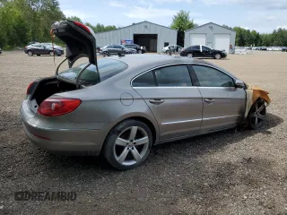 2010 Volkswagen CC Luxury with VIN WVWHL9AN2AE524571, listed as a Copart auction lot 64293594 with 0 mi miles and Non Repairable. Bid and sale history available at carsss.com. Image 3.