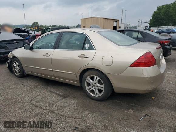 2007 Honda Accord EX с VIN 1HGCM56747A001953, выставлен на аукционе Copart как лот 59899005 с пробегом 157 143 миль миль и Чистый • Clean title. История ставок и продаж доступна на DreamBid. Изображение 2.