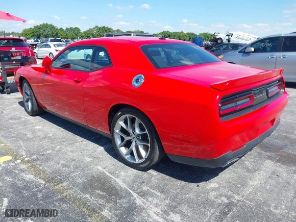 2022 Dodge Challenger GT with VIN 2C3CDZJG5NH249578, listed as a IAAI auction lot 42042445 with 41,005 mi miles. Bid and sale history available at carsss.com. Image 3.