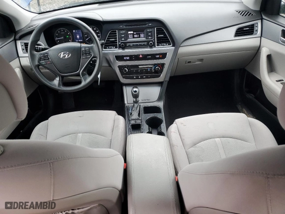 2017 Hyundai Sonata 2.4L with VIN 5NPE24AF6HH456173, listed as a Copart auction lot 45333625 with 130,158 mi miles and Salvage Title. Bid and sale history available at carsss.com. Image 8.