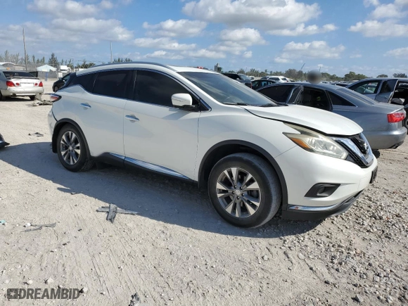 2015 Nissan Murano S with VIN 5N1AZ2MG9FN213601, listed as a Copart auction lot 88625055 with 61,220 mi miles and Clean Title. Bid and sale history available at carsss.com. Image 4.