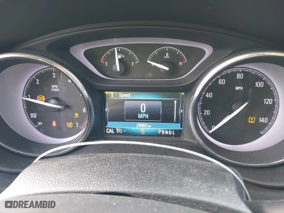 2020 Buick Envision Essence with VIN LRBFXCSA4LD150105, listed as a IAAI auction lot 40139829 with 26,982 mi miles. Bid and sale history available at carsss.com. Image 7.