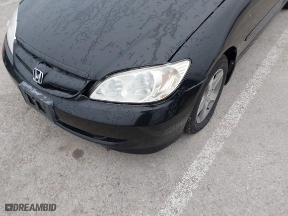 2004 Honda Civic LX with VIN 2HGES16534H529759, listed as a IAAI auction lot 41562609 with 1 mi miles. Bid and sale history available at carsss.com. Image 6.