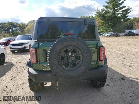 2024 Ford Bronco with VIN 1FMDE2APXRLA20919, listed as a Copart auction lot 68307954 with 5,502 mi miles and Salvage title. Bid and sale history available at DreamBid. Image 6.