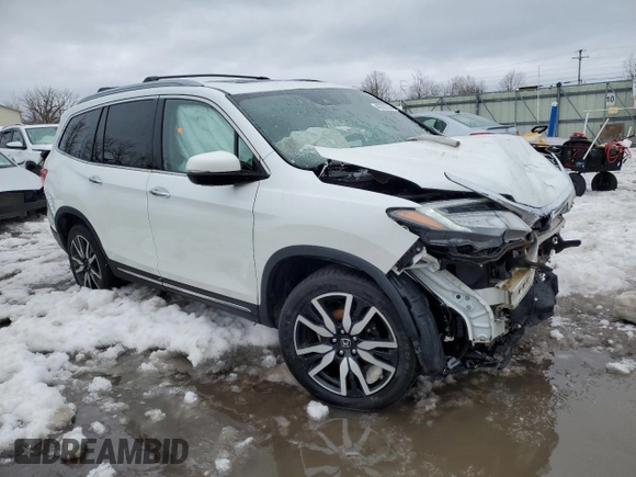 2020 Honda Pilot Touring 7-Passenger z VIN 5FNYF6H68LB001447, wystawiony jako Copart lot #46293255 z przebiegiem 273 940 mil mil oraz Szkoda całkowita • Salvage title. Historia ofert i sprzedaży dostępna na DreamBid. Obrazek 4.