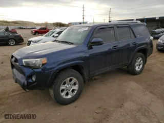 2017 Toyota 4Runner SR5 with VIN JTEBU5JR4H5413055, listed as a Copart auction lot 51081095 with 75,016 mi miles and Salvage Title. Bid and sale history available at carsss.com. Image 1.