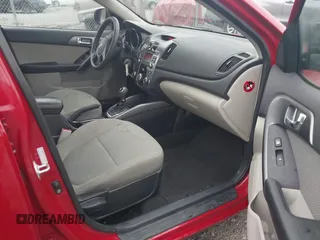 2013 Kia Forte EX with VIN KNAFU4A27D5729222, listed as a IAAI auction lot 42005687 with 124,785 mi miles. Bid and sale history available at carsss.com. Image 5.