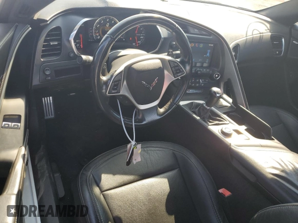 2015 Chevrolet Corvette Z51 1LT with VIN 1G1YG2D70F5117499, listed as a Copart auction lot 56125314 with 61,538 mi miles and Clean Title. Bid and sale history available at carsss.com. Image 8.