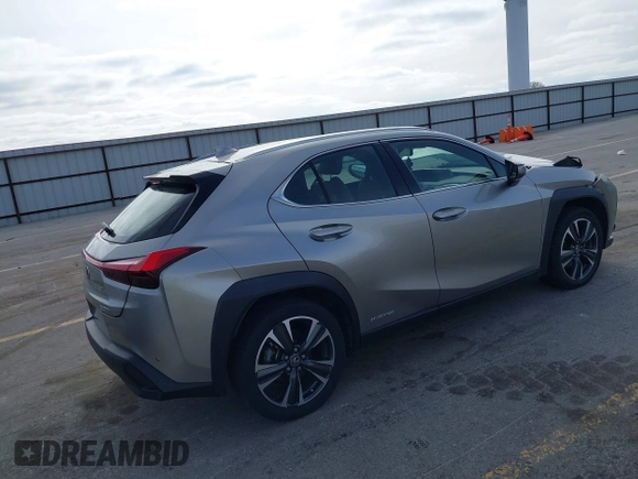 2019 Lexus UX 250h with VIN JTHU9JBH4K2005403, listed as a IAAI auction lot 41952074 with 73,883 mi miles and . Bid and sale history available at DreamBid. Image 4.