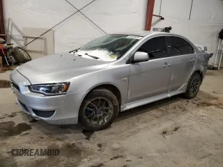 2010 Mitsubishi Lancer ES with VIN JA32U2FU1AU016607, listed as a Copart auction lot 88409635 with 120,249 mi miles and Salvage Title. Bid and sale history available at carsss.com. Image 1.