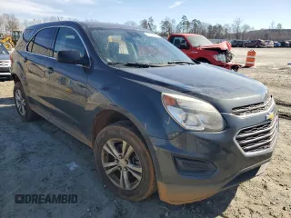 2017 Chevrolet Equinox LS with VIN 2GNALBEK7H1536890, listed as a Copart auction lot 45971515 with 209,645 mi miles and Clean Title. Bid and sale history available at carsss.com. Image 4.