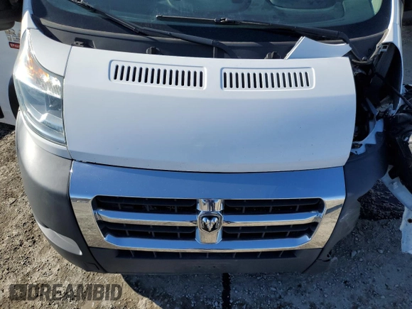 2016 Ram ProMaster Cargo with VIN 3C6TRVAG6GE116601, listed as a Copart auction lot 45022335 with Not Provided miles and Salvage Title. Bid and sale history available at DreamBid. Image 11.