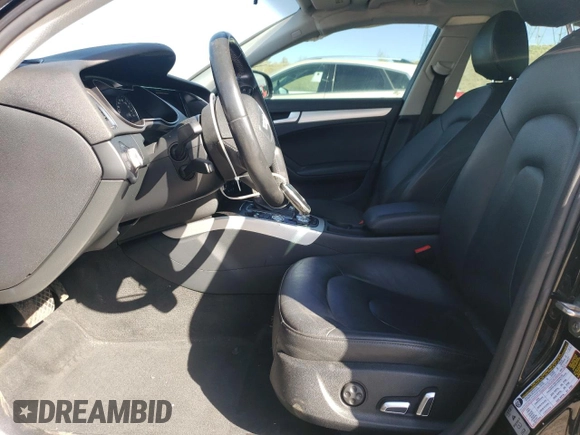 2013 Audi A4 Premium Plus with VIN WAUFFAFL6DN028231, listed as a Copart auction lot 53315575 with 101,561 mi miles and Salvage Title. Bid and sale history available at carsss.com. Image 7.