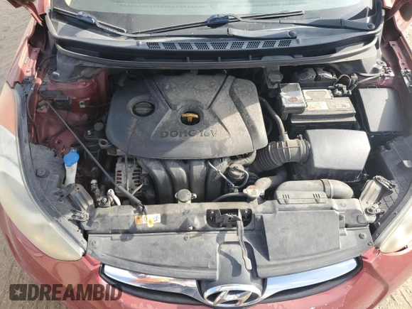 2013 Hyundai Elantra GLS с VIN 5NPDH4AE8DH247089, выставлен на аукционе Copart как лот 60145265 с пробегом 199 097 миль миль и Списание • Salvage title. История ставок и продаж доступна на DreamBid. Изображение 11.