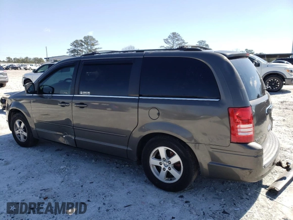 2010 Chrysler Town & Country LX with VIN 2A4RR4DE0AR309771, listed as a Copart auction lot 46296225 with 202,802 mi miles and Salvage Title. Bid and sale history available at DreamBid. Image 2.