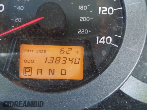 2008 Toyota RAV4 with VIN JTMBD35V285124675, listed as a IAAI auction lot 42087754 with 138,340 mi miles. Bid and sale history available at carsss.com. Image 7.