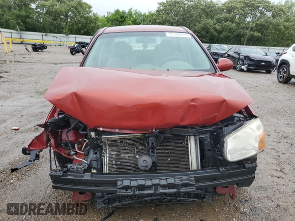 2008 Kia Spectra EX with VIN KNAFE122685584092, listed as a Copart auction lot 55140615 with 217,131 mi miles and Salvage title. Bid and sale history available at DreamBid. Image 5.