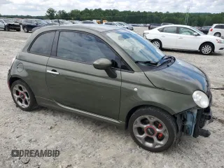 2016 FIAT 500 Sport with VIN 3C3CFFBRXGT155473, listed as a Copart auction lot 59304825 with 71,436 mi miles and Salvage title. Bid and sale history available at DreamBid. Image 4.