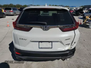 2022 Honda CR-V Touring with VIN 7FARW2H99NE053765, listed as a Copart auction lot 48046925 with 27,085 mi miles and Salvage Title. Bid and sale history available at carsss.com. Image 6.