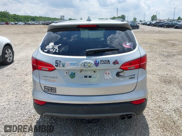 2013 Hyundai Santa Fe Sport z VIN 5XYZUDLA8DG055576, wystawiony jako IAAI lot #42392636 z przebiegiem 165 096 mil mil oraz . Historia ofert i sprzedaży dostępna na DreamBid. Obrazek 16.