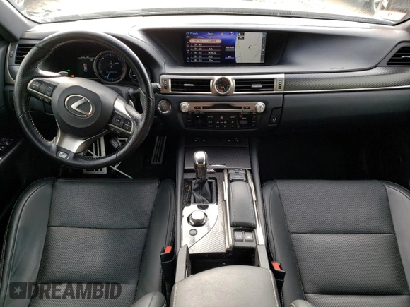 2016 Lexus GS 350 with VIN JTHCZ1BL2GA001749, listed as a Copart auction lot 72436254 with 45,587 mi miles and Salvage Title. Bid and sale history available at carsss.com. Image 8.