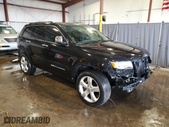 2015 Jeep Grand Cherokee Limited with VIN 1C4RJFBGXFC226717, listed as a Copart auction lot 53698355 with 104,200 mi miles and Salvage Title. Bid and sale history available at carsss.com. Image 4.