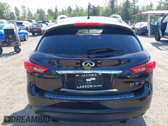 2013 Infiniti FX with VIN JN8CS1MW1DM171158, listed as a IAAI auction lot 42234300 with 142,710 mi miles and . Bid and sale history available at DreamBid. Image 16.
