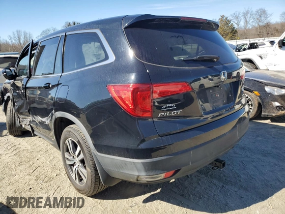 2017 Honda Pilot EX-L with VIN 5FNYF6H5XHB064192, listed as a Copart auction lot 46529025 with 79,674 mi miles and Salvage Title. Bid and sale history available at DreamBid. Image 2.
