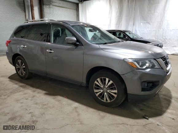 2020 Nissan Pathfinder SV with VIN 5N1DR2BN7LC601755, listed as a Copart auction lot 48322745 with 76,753 mi miles and Clean Title. Bid and sale history available at carsss.com. Image 4.