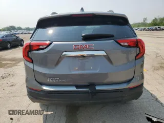 2021 GMC Terrain SLE with VIN 3GKALMEV0ML362219, listed as a Copart auction lot 59739645 with 47,889 mi miles and Salvage title. Bid and sale history available at DreamBid. Image 6.