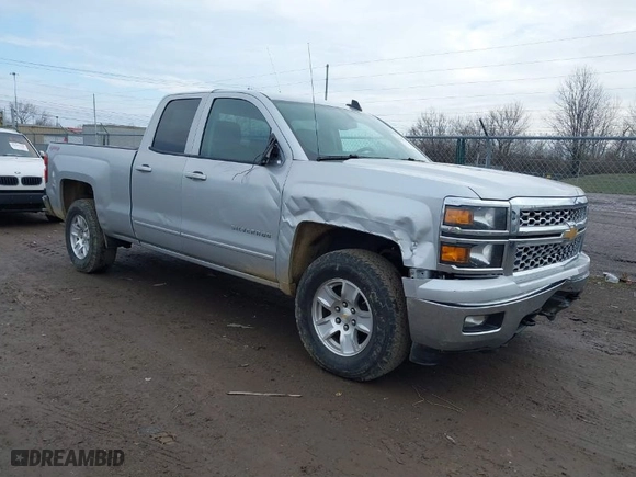 2015 Chevrolet Silverado 1500 LT with VIN 1GCVKREH0FZ438380, listed as a IAAI auction lot 41185929 with 16,017 mi miles. Bid and sale history available at carsss.com. Image 1.
