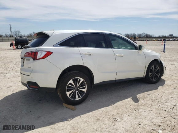 2018 Acura RDX w/Advance Pkg with VIN 5J8TB4H72JL005718, listed as a Copart auction lot 46734465 with 0 mi miles and Salvage Title. Bid and sale history available at carsss.com. Image 3.