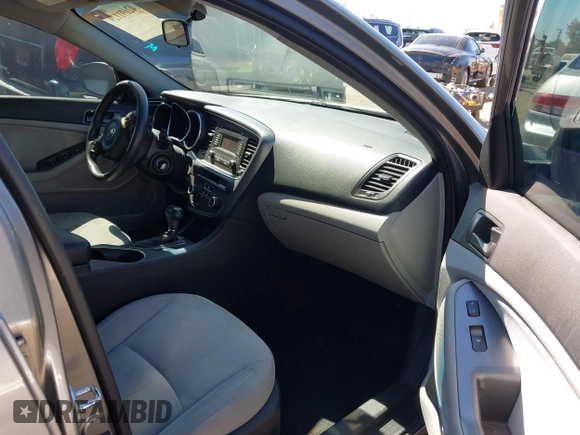 2014 Kia Optima LX with VIN 5XXGM4A74EG281912, listed as a IAAI auction lot 42691129 with 160,875 mi miles and . Bid and sale history available at DreamBid. Image 5.