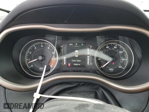 2014 Jeep Cherokee Altitude with VIN 1C4PJMCS7EW230154, listed as a Copart auction lot 88970105 with 75,482 mi miles and Salvage Title. Bid and sale history available at carsss.com. Image 9.