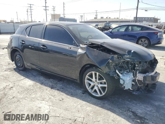2017 Lexus CT with VIN JTHKD5BH6H2288327, listed as a Copart auction lot 77015464 with 89,867 mi miles and Salvage Title. Bid and sale history available at carsss.com. Image 4.