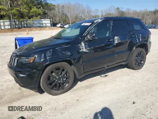 2021 Jeep Grand Cherokee Laredo X with VIN 1C4RJEAG1MC517468, listed as a Copart auction lot 48817125 with 81,743 mi miles and Salvage title. Bid and sale history available at DreamBid. Image 1.