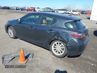 2011 Lexus CT 200h with VIN JTHKD5BH1B2007140, listed as a IAAI auction lot 41893295 with 182,935 mi miles and . Bid and sale history available at DreamBid. Image 3.